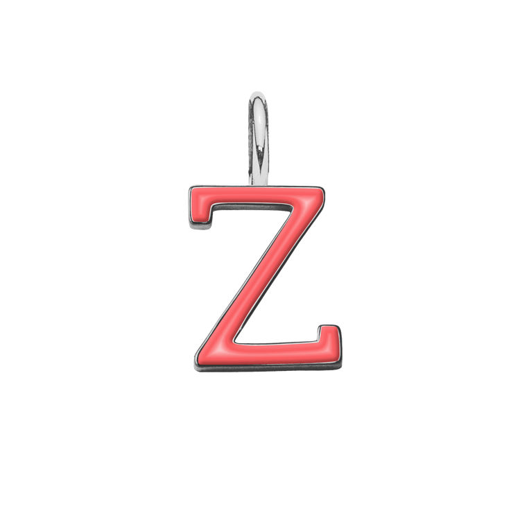Emaillierte Buchstabe Z
