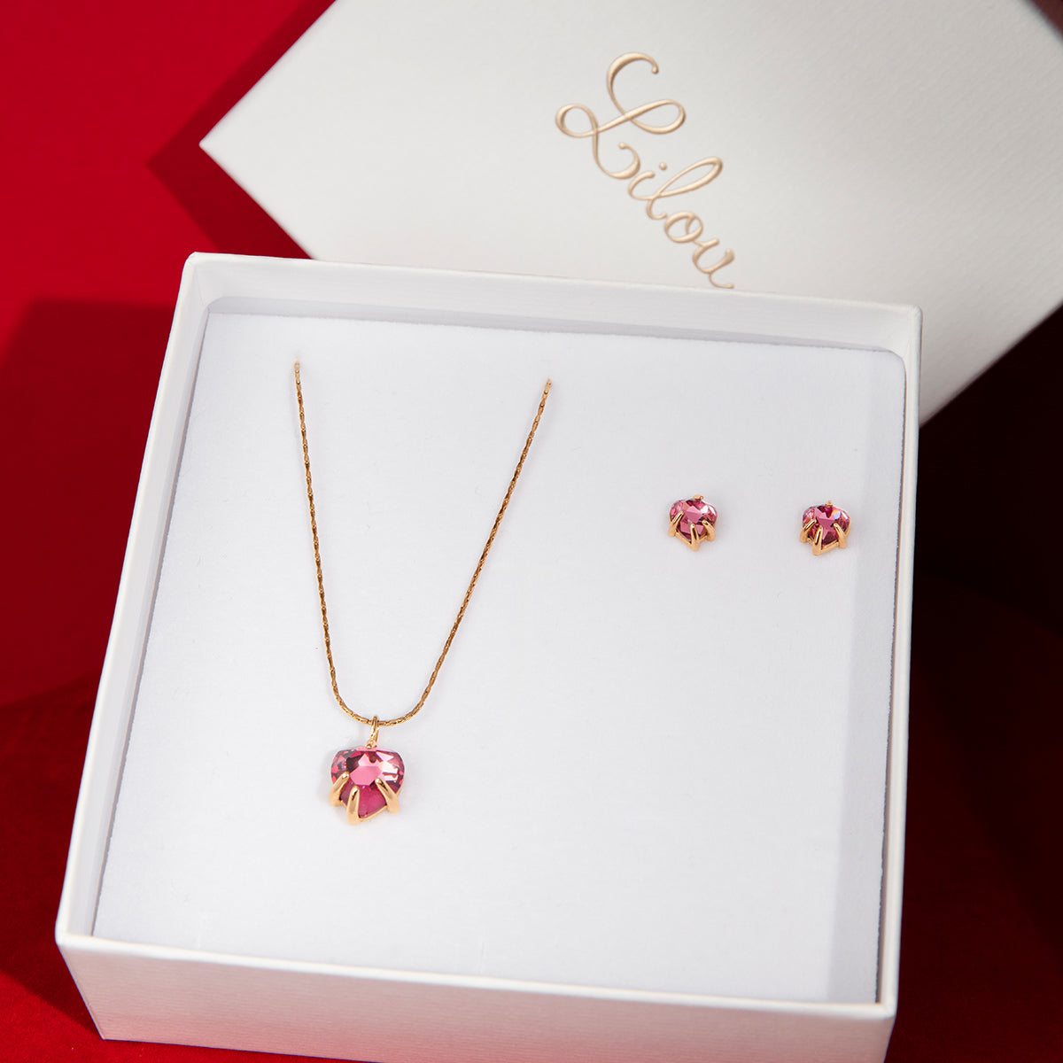 Set Amour rosa